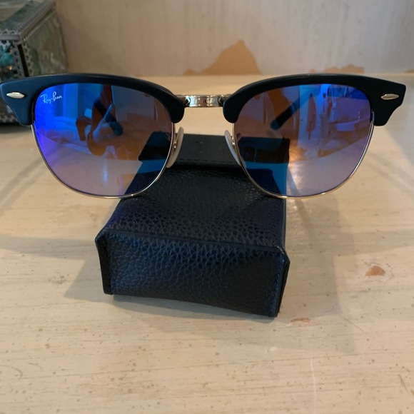 ray ban clubmaster folding sunglasses